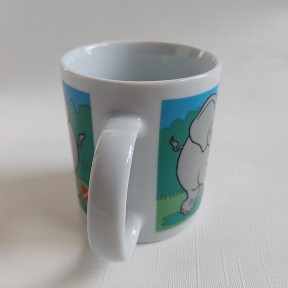 FUN RETRO KMART Department Store Coffee Mug Elephant Herd - Picture 3 of 6